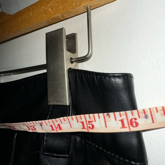 Zara Faux Leather Trouser - Picture 2 of 9